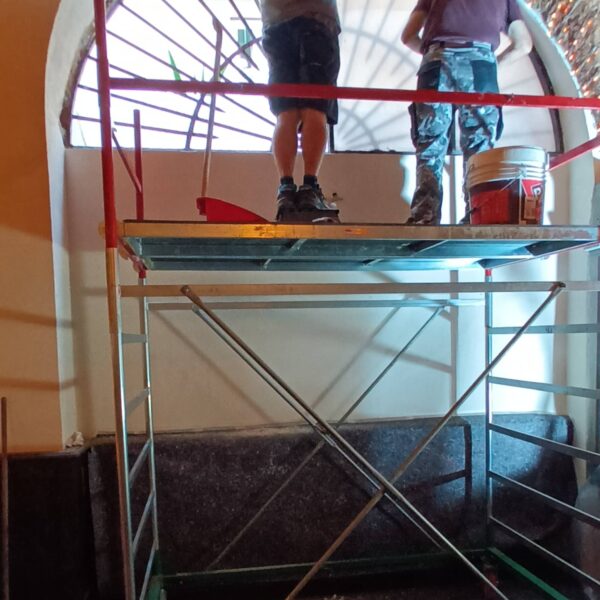 012 Rimozione vecchio telaio