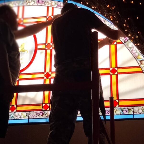 015 Istallazione nuova vetrata